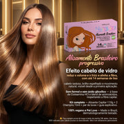 Novex NutriLizz Pack de Alisamento Brasileiro sem Formol 110g