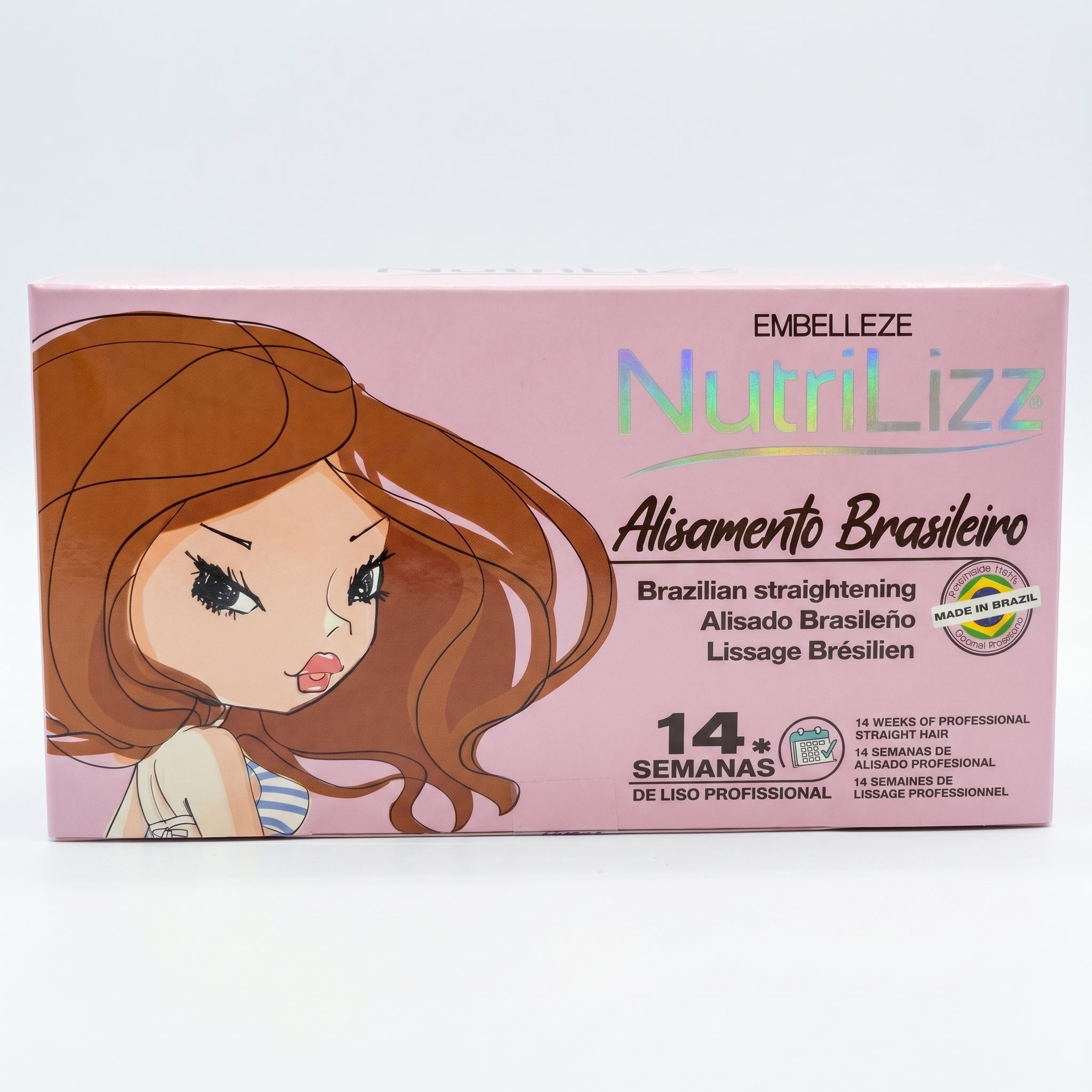 Novex NutriLizz Alisamento Brasileiro 110g — Kit