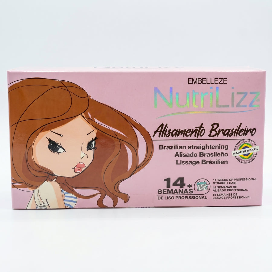 Novex NutriLizz Pack de Alisamento Brasileiro sem Formol 110g