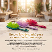 Dompel Escova Favo Retangular