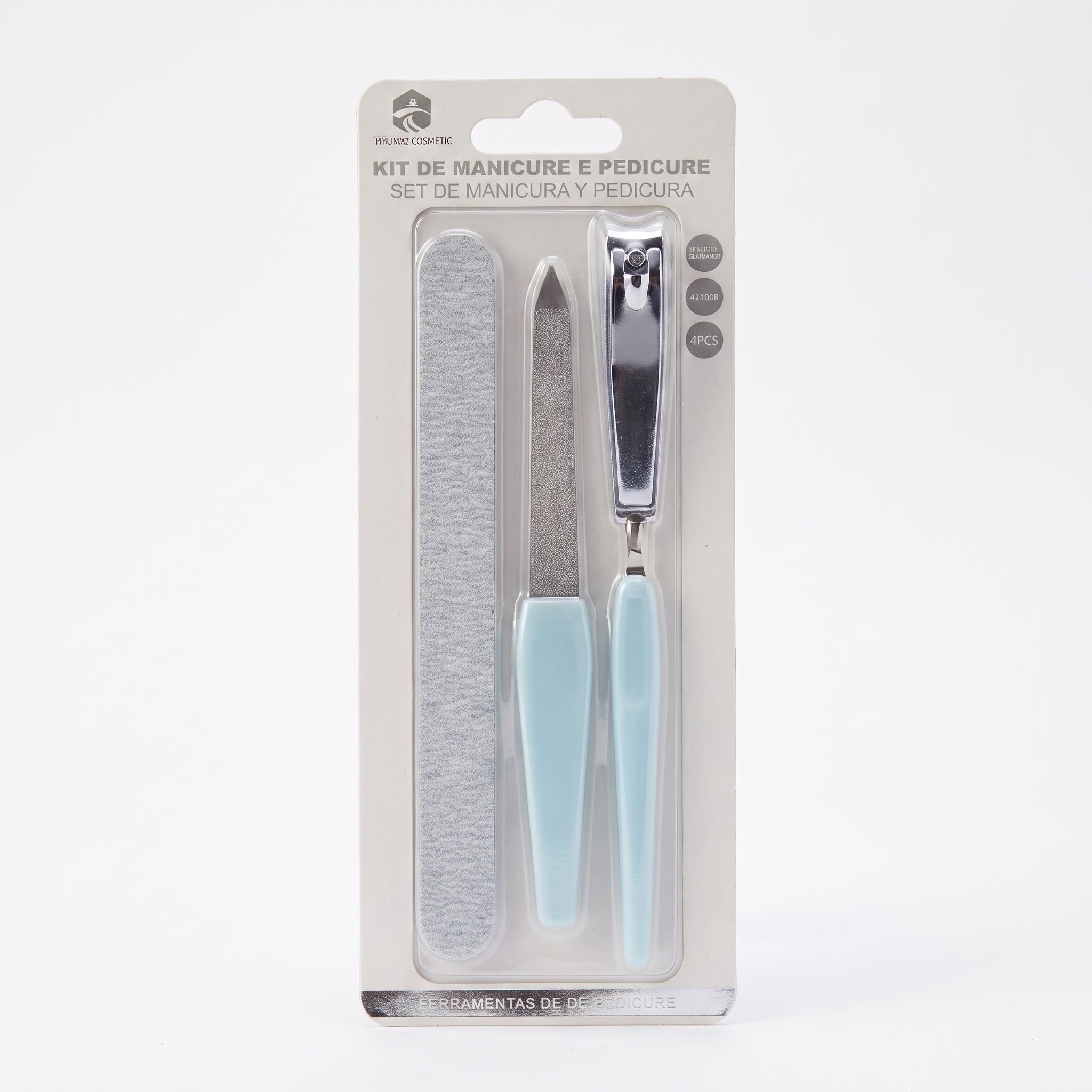 Triunfo Cosmetic Kit de Manicure e Pedicure 4 Peças