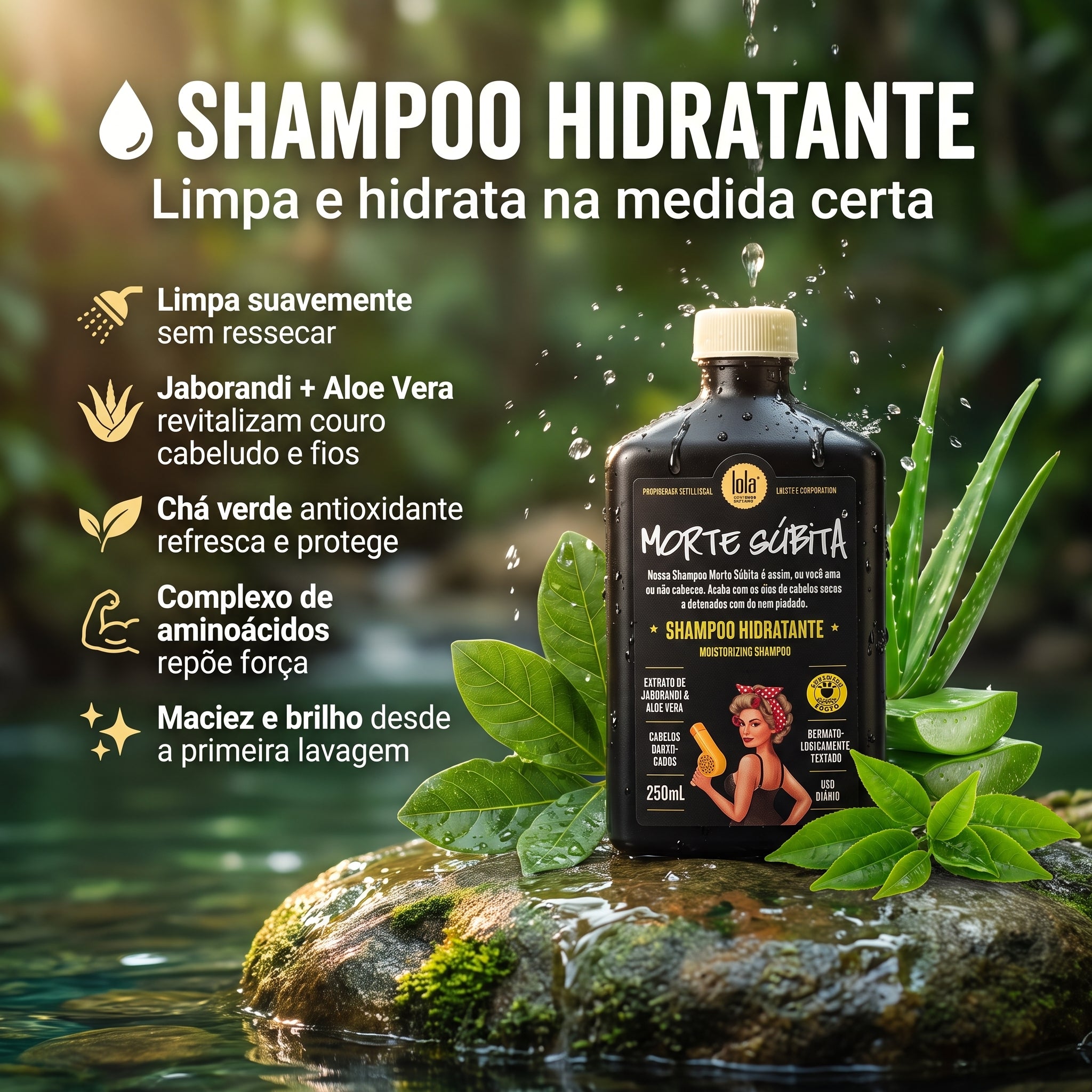 Lola Morte Súbita Pack Hidratação Intensa — Shampoo + Condicionador + Máscara