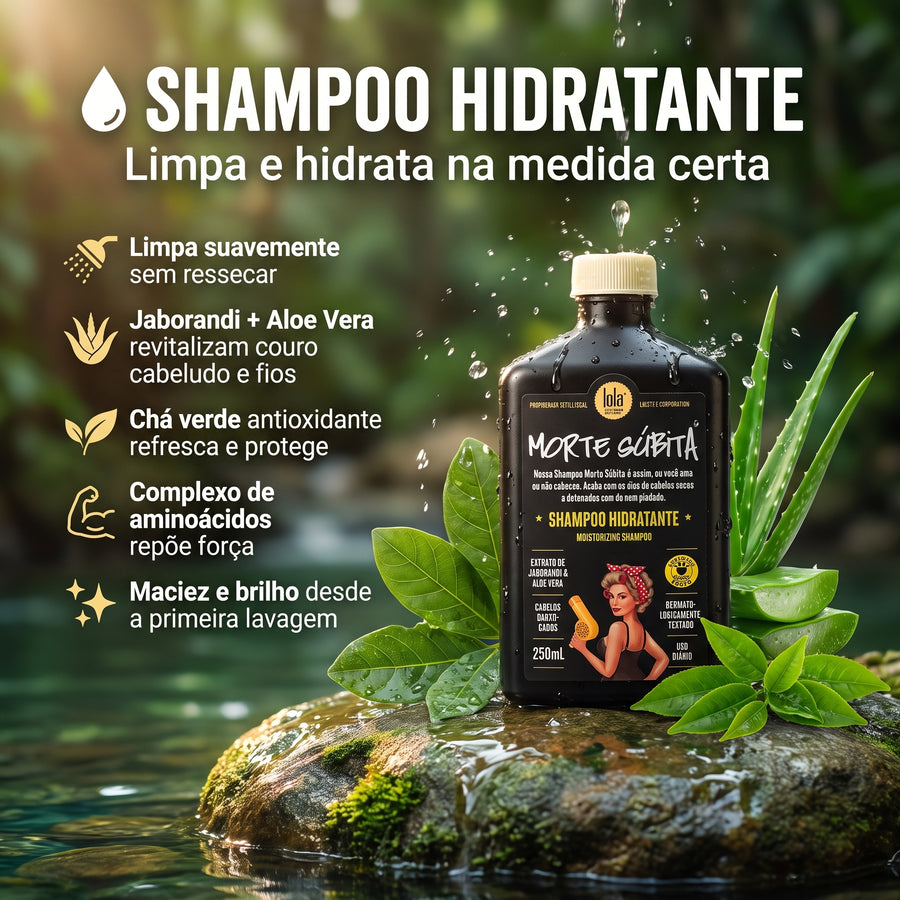 Lola Morte Súbita Pack Hidratação Intensa — Shampoo + Condicionador + Máscara