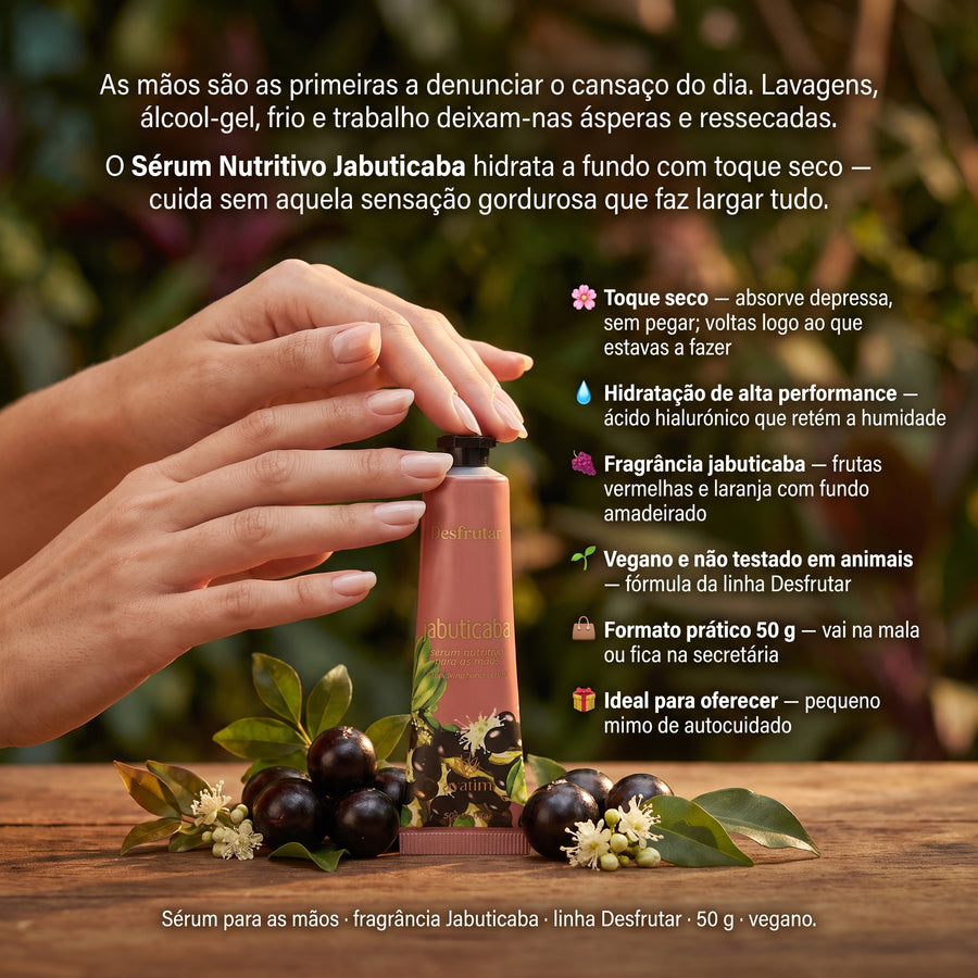Avatim Desfrutar Sérum Nutritivo para as Mãos Jabuticaba 50g