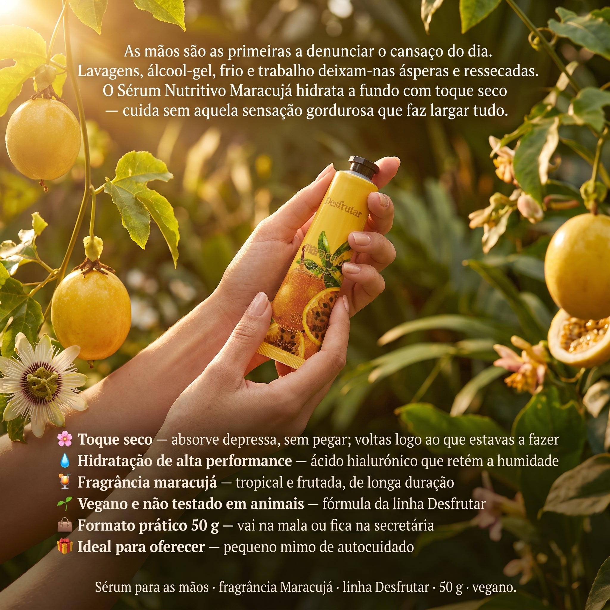 Avatim Sérum Nutritivo para as Mãos Maracujá 50g