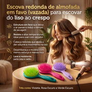 Dompel Escova Favo Redonda