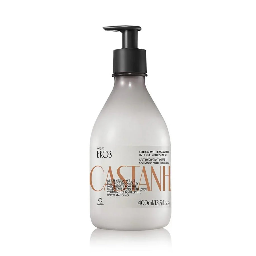 Natura Leite Para O Corpo Castanha Ekos 400ml - Ilha dos cosméticos