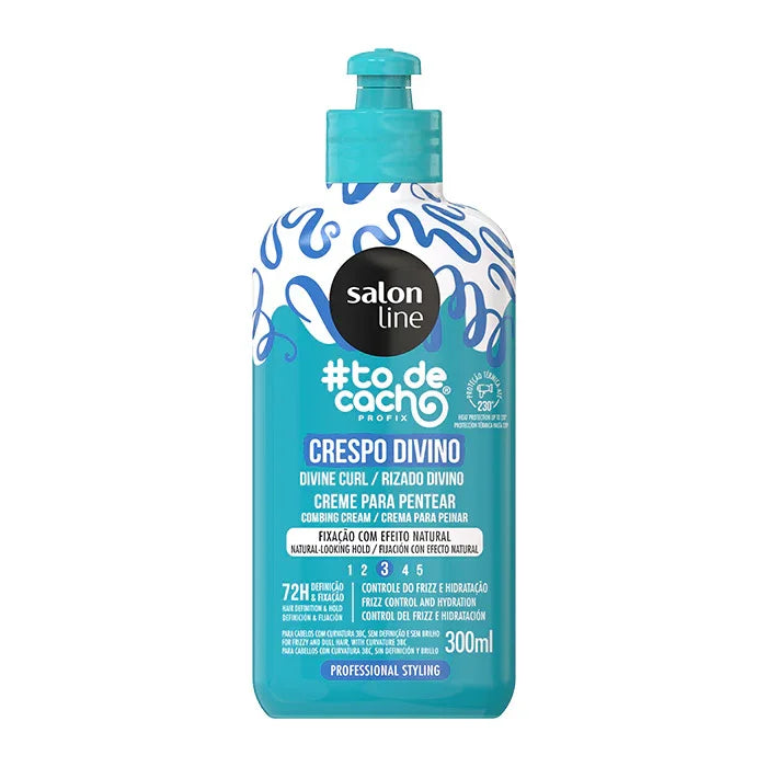 Salon Line todecacho Crespos Divino Creme de Pentear 300ml - Ilha dos cosméticos