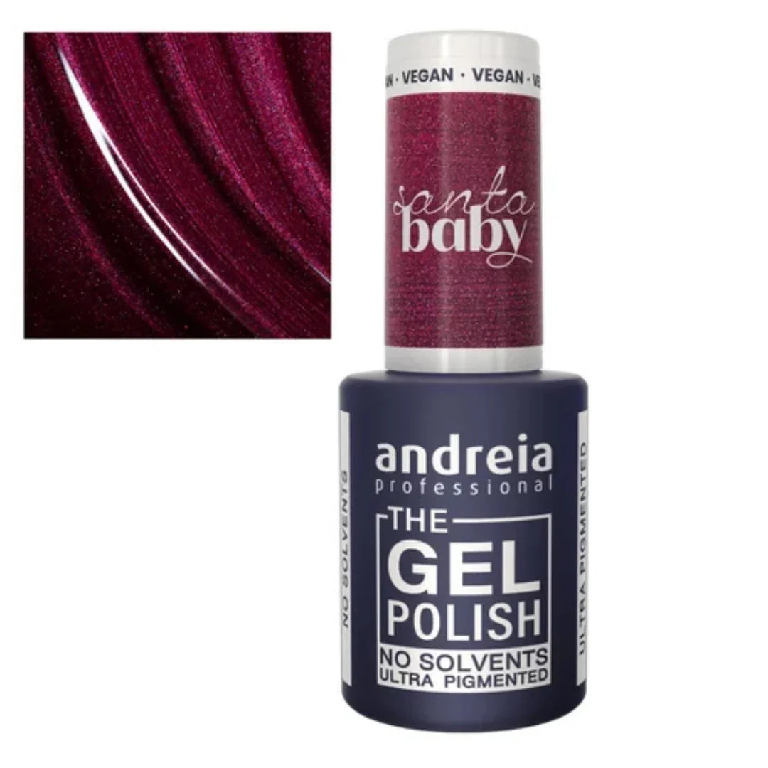 Andreia Gel Polish Santa Baby SB1 - Ilha dos cosméticos