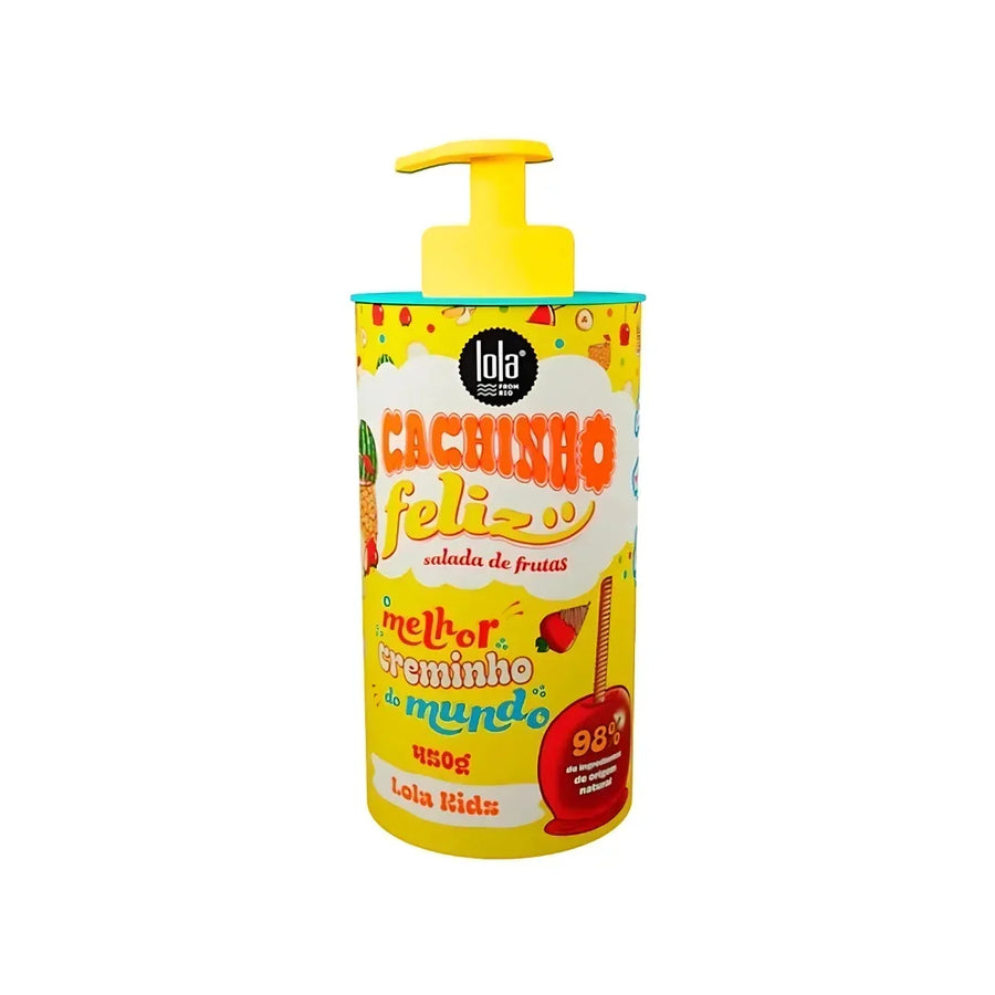 Lola Cachinho Feliz Salada de Frutas Creme para Pentear 450g - Ilha dos cosméticos