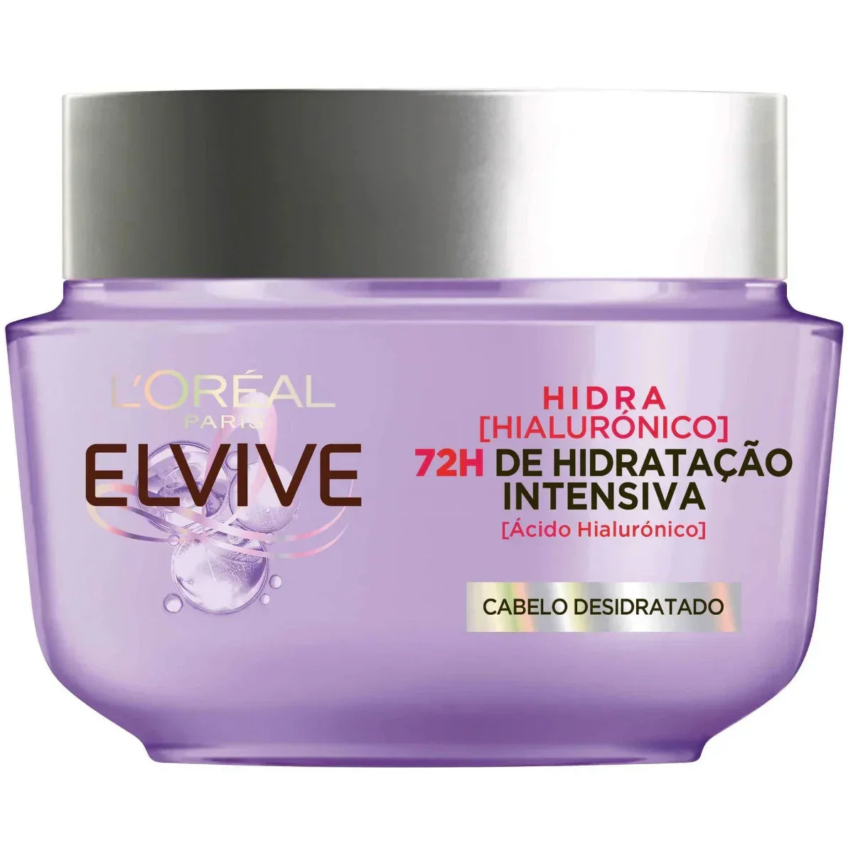 Elvive L'Oréal Máscara Cabelo Hidra Hialurónico 300ml - Ilha dos cosméticos