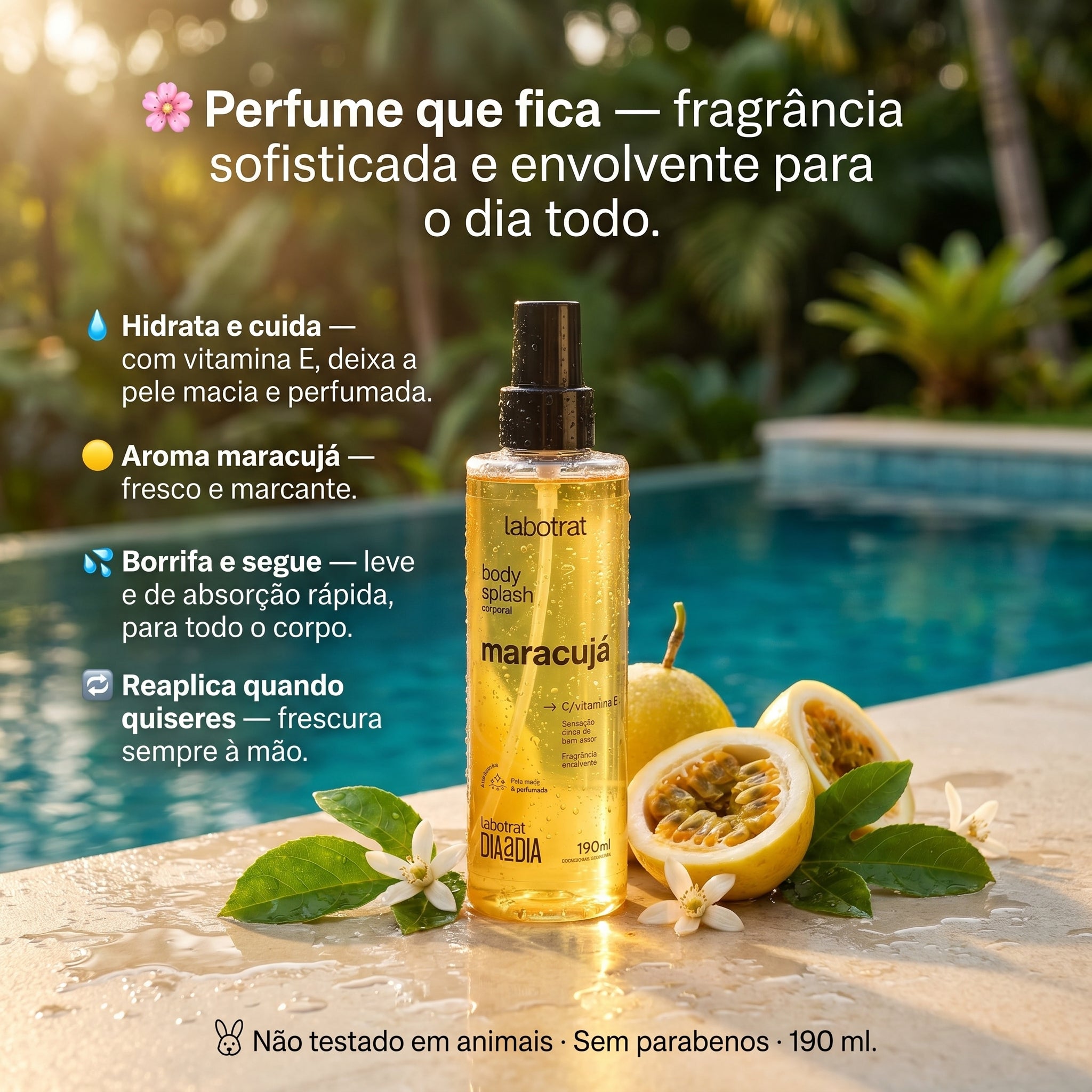 Labotrat Dia a Dia Body Splash Maracujá 190ml