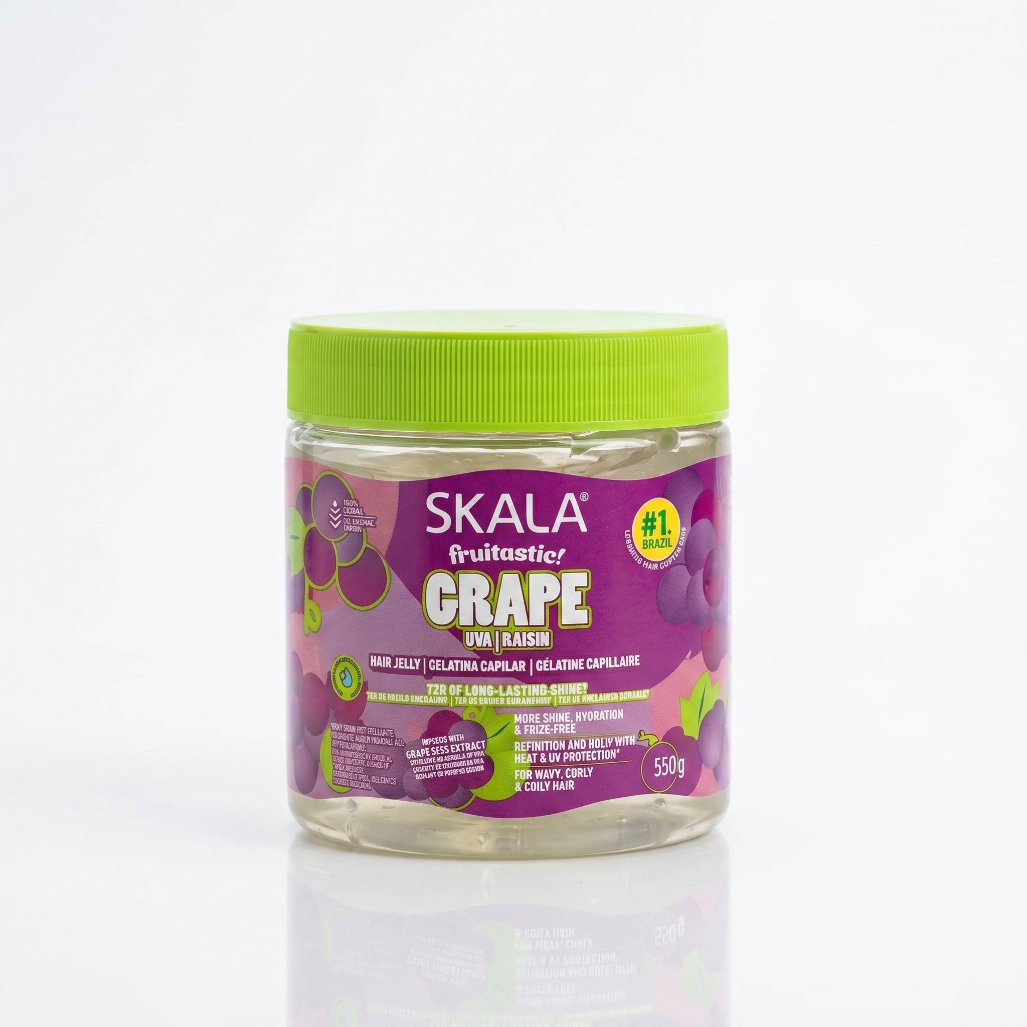 Skala Fruitastic Uva Gelatina Capilar 550g