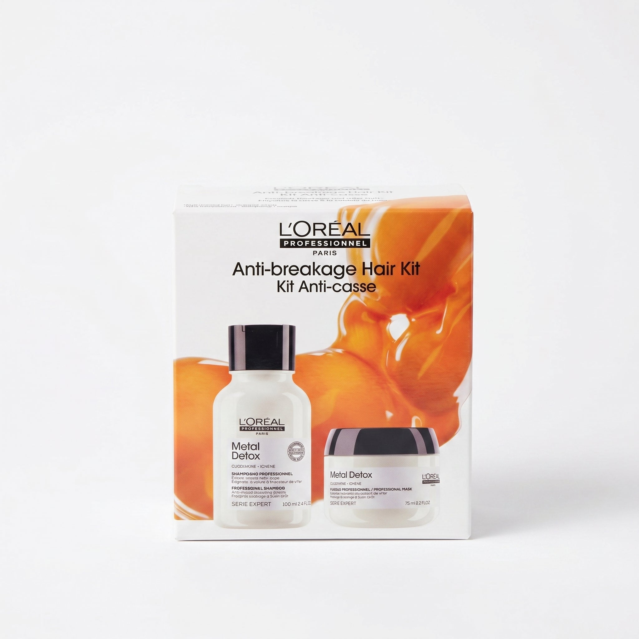 L'Oréal Professionnel Metal Detox Pack Anti-Quebra — Shampoo 100ml + Máscara 75ml