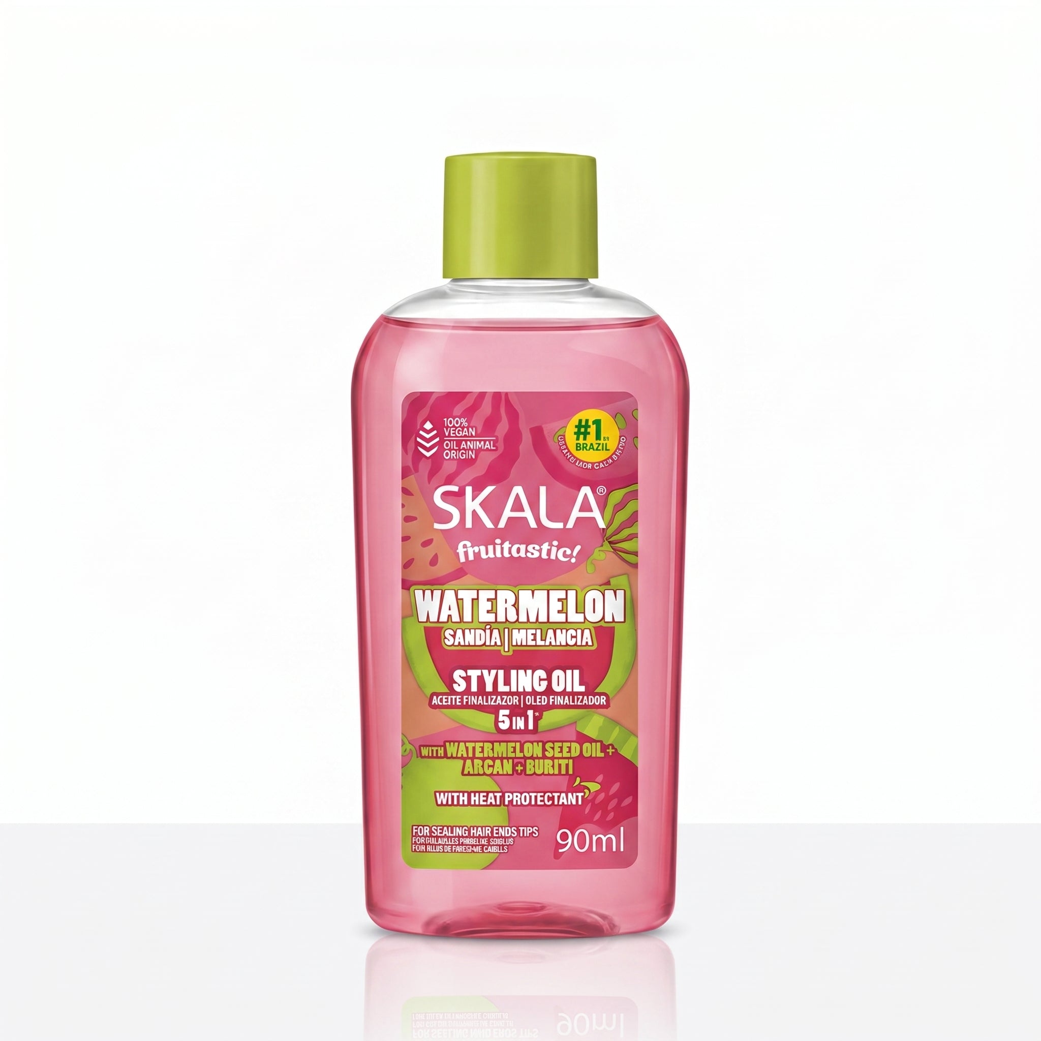 Skala Fruitastic Melancia Óleo Finalizador 5 em 1 90ml