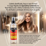 Real Natura Carga Rápida de Queratina Cinderela Spray 200ml