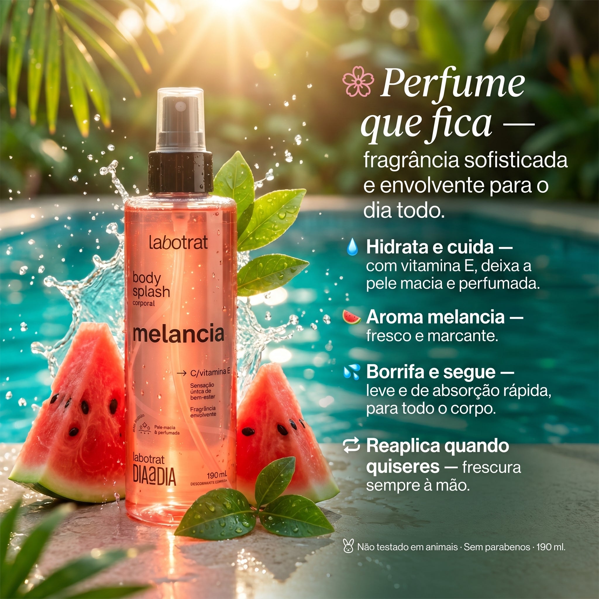 Labotrat Dia a Dia Body Splash Melancia 190ml