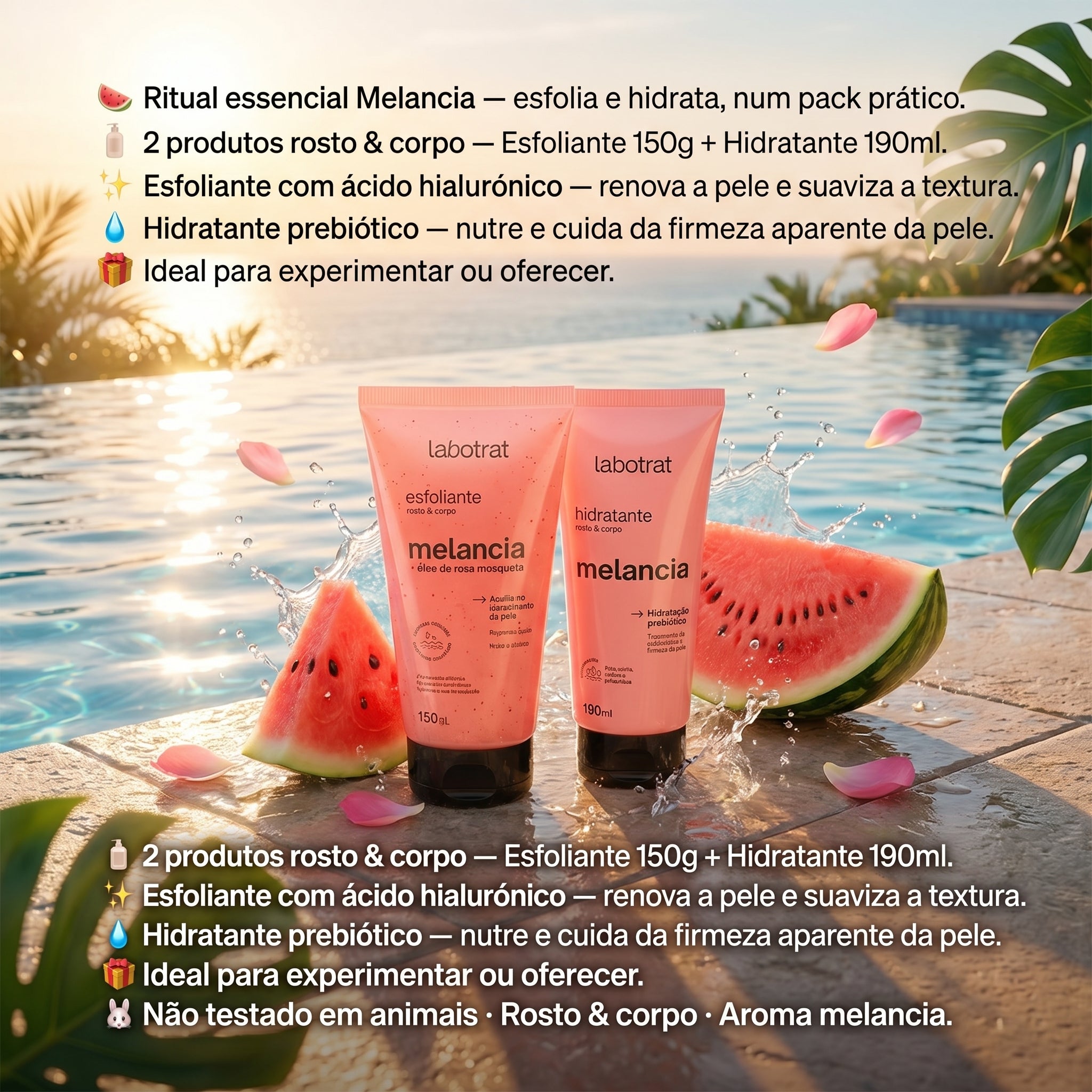 Labotrat Dia a Dia Pack Melancia — Esfoliante & Hidratante