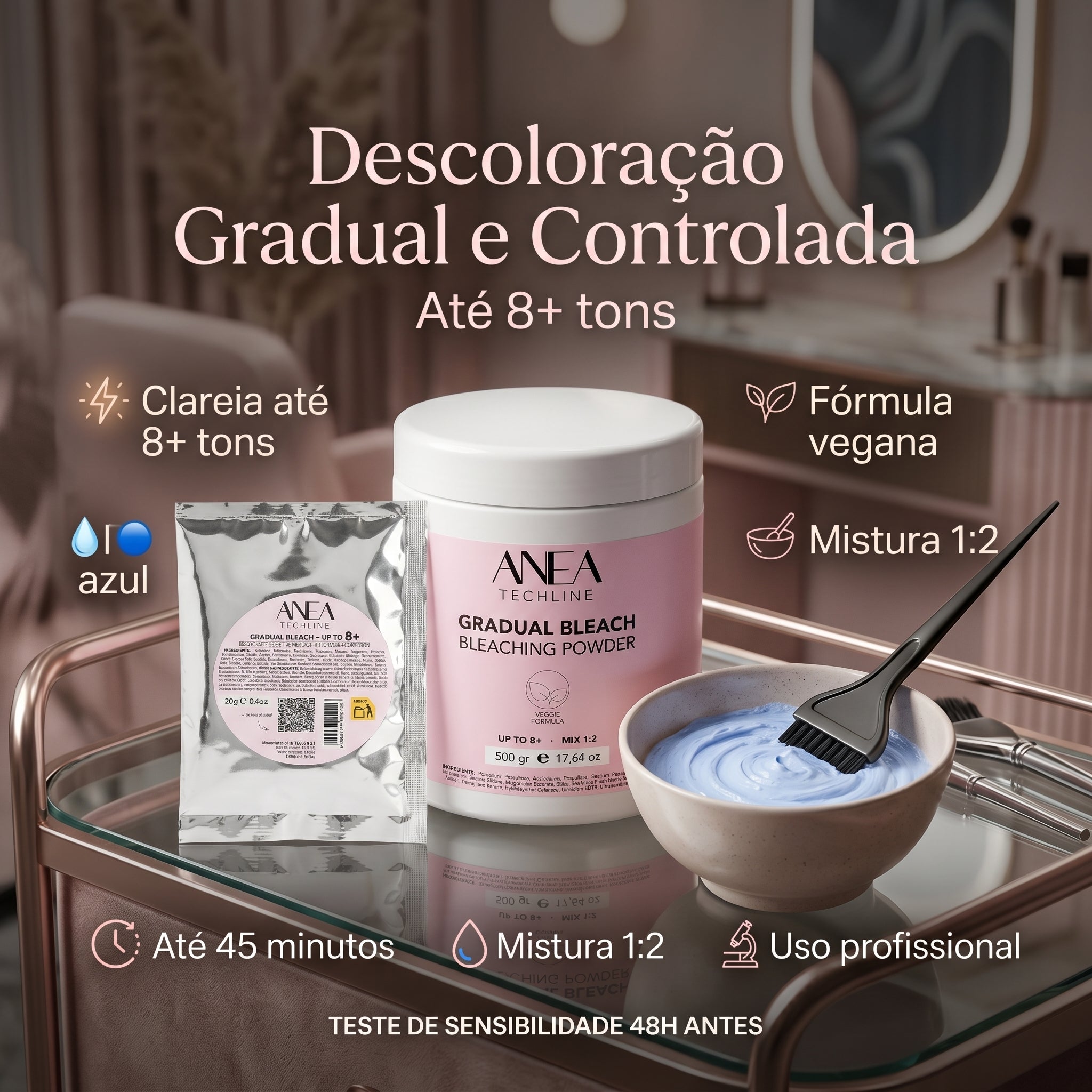 ANEA Gradual Bleach Pó Descolorante Azul