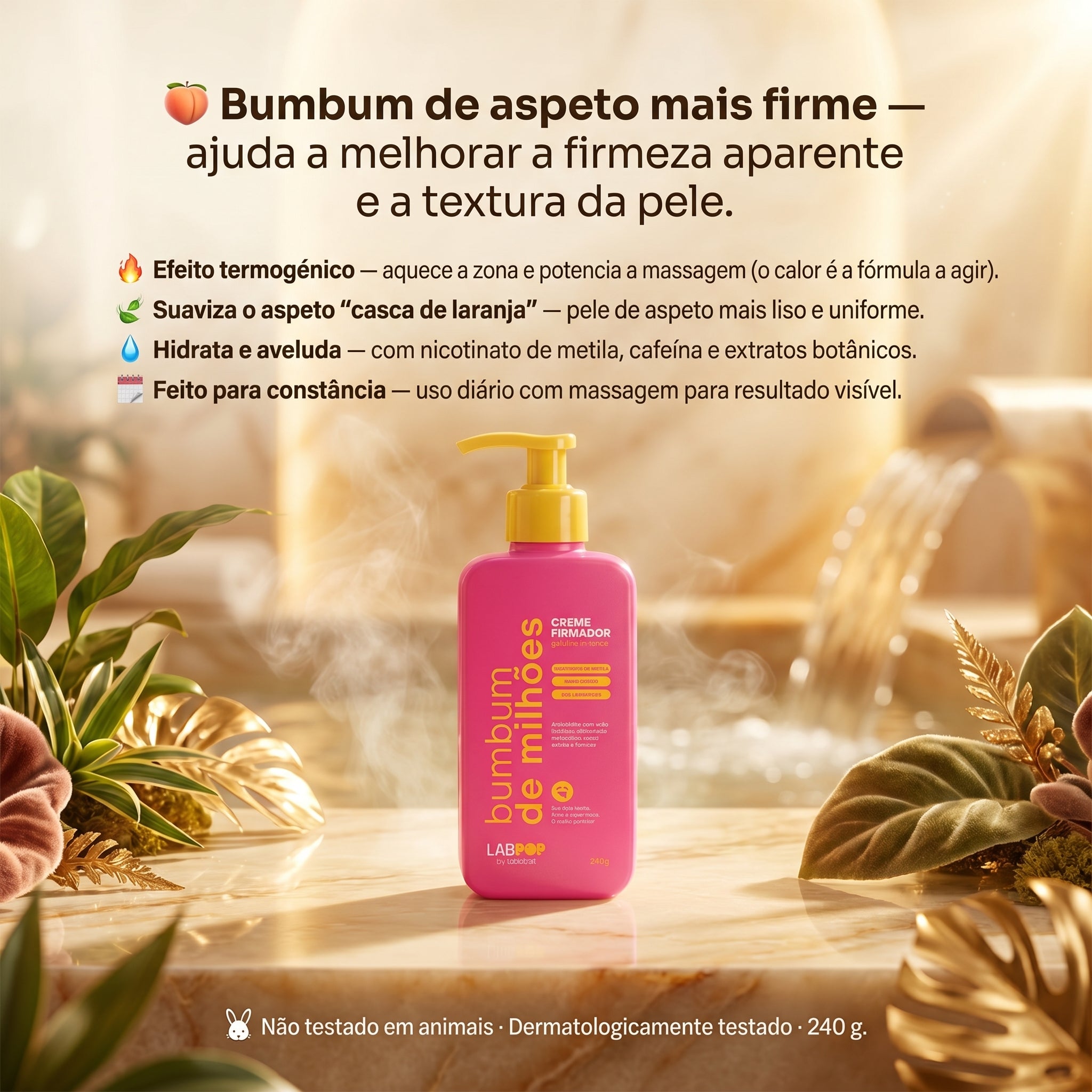 LabPOP Bumbum de Milhões Creme Firmador 240g