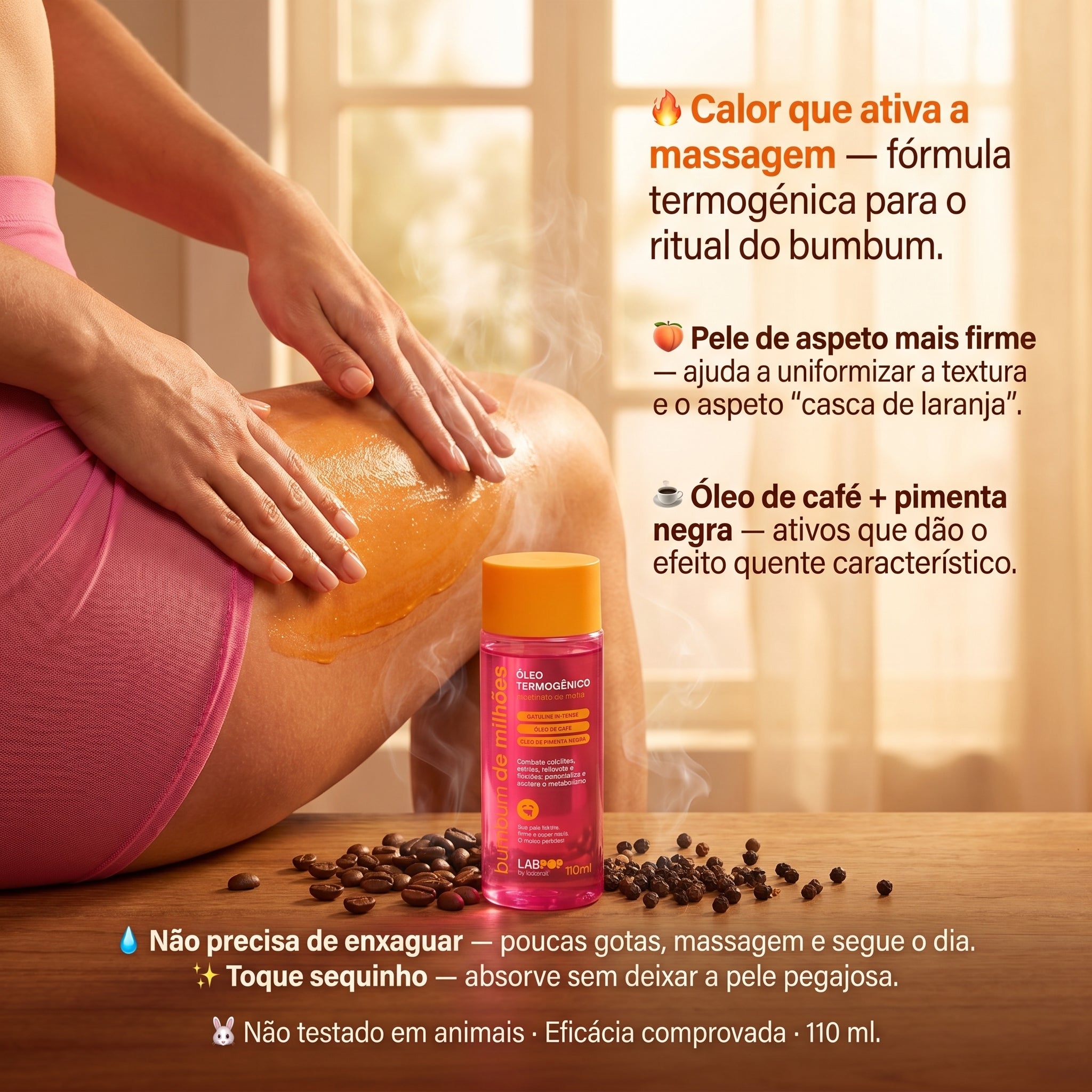 LabPOP Bumbum de Milhões Óleo Termogénico 110ml
