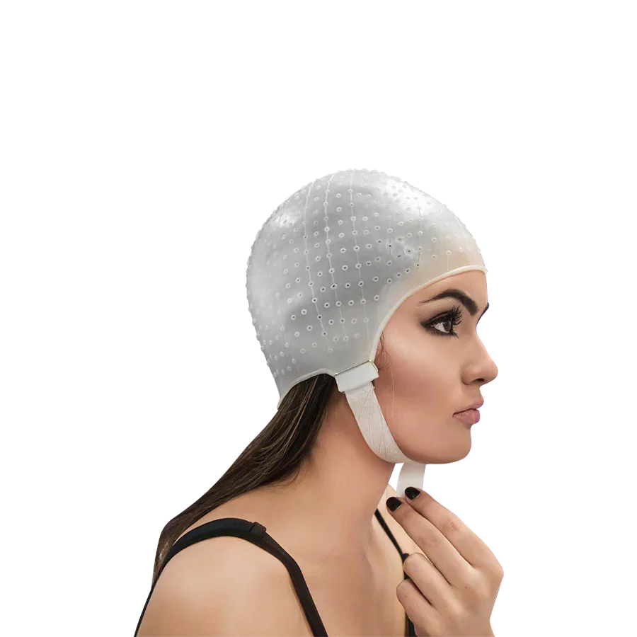 Dompel Touca Siliconada para Madeixas Com Agulha