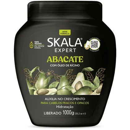 Skala Abacate Máscara 1kg - Ilha dos cosméticos