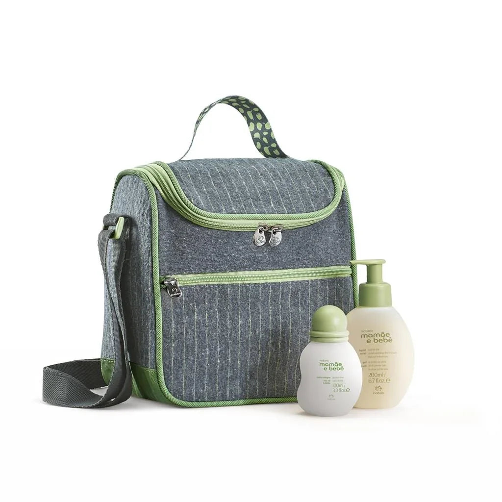 Natura Mamãe Bebe Kit Sabonete liq e Agua de Colônia - Ilha dos cosméticos