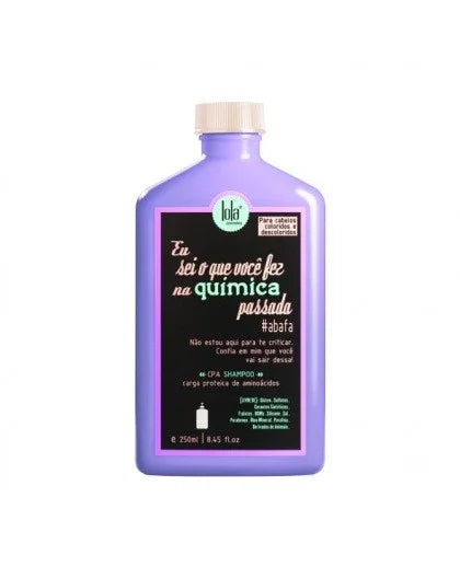 Lola Eu Sei O Que Você Fez Na Química Passada Shampoo 250ml - Ilha dos cosméticos