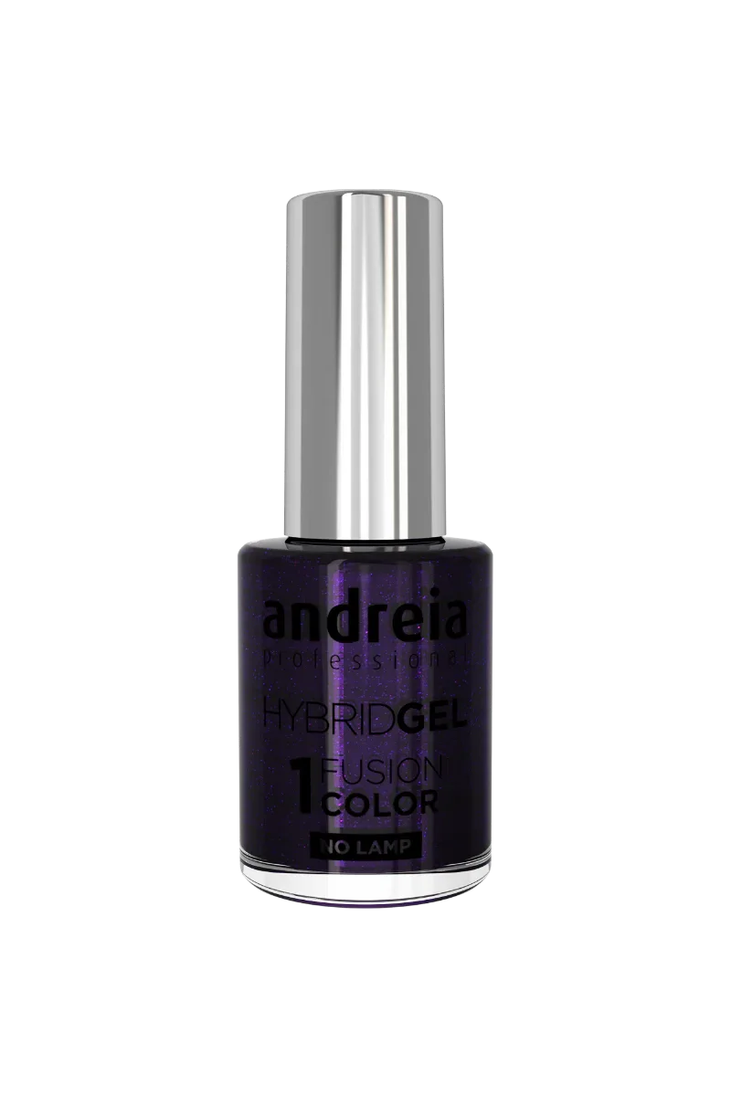 Andreia Verniz Hybrid Gel Fusion Color H29 Roxo Noite Metalizado - Ilha dos cosméticos