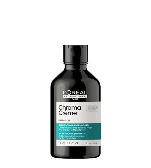 L'Oréal Chroma Crème Shampoo Green 300ml - Ilha dos cosméticos
