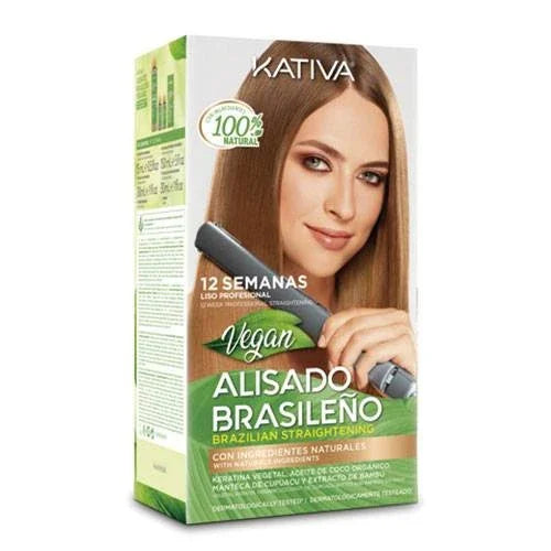 Kativa Kit Alisamento Brasileiro Vegan - Ilha dos cosméticos