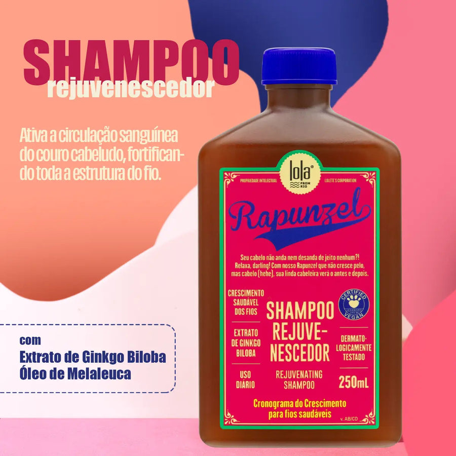 Lola Rapunzel Shampoo Rejuvenescedor, benefícios