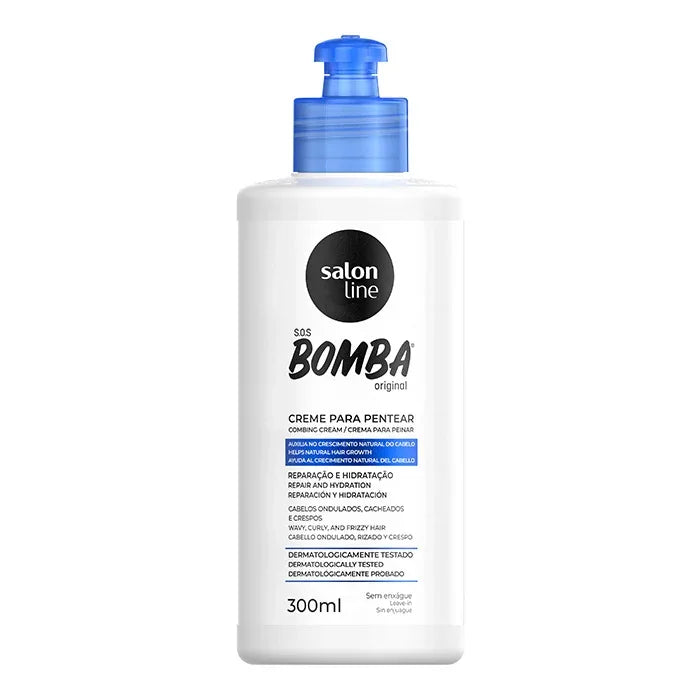 Salon Line SOS Bomba Original Creme de pentear 300ml - Ilha dos cosméticos