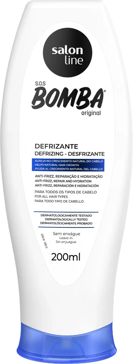 Salon Line Sos Bomba Defrizante Original 200ml - Ilha dos cosméticos