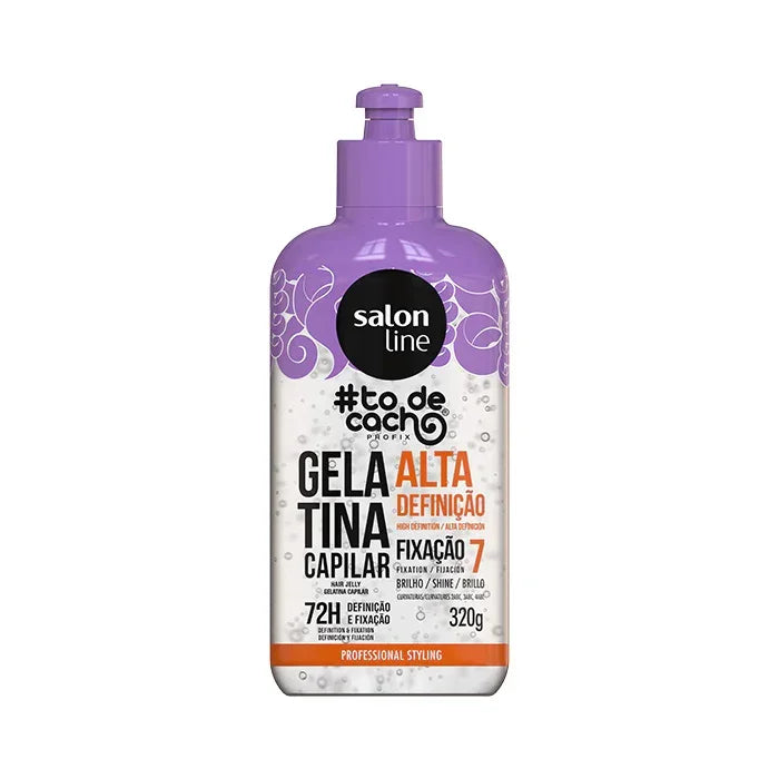 Salon Line Todecacho Alta Definição Gelatina 320g - Ilha dos cosméticos