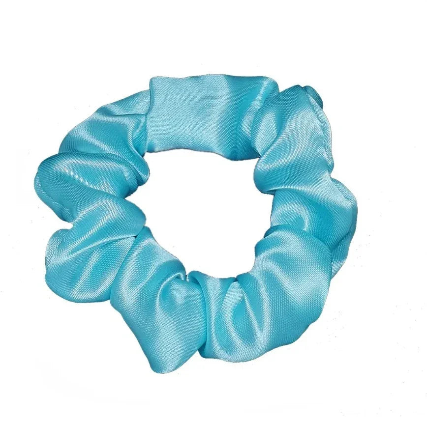 Soulta Scrunchie Cetim Anti Frizz Verde Água