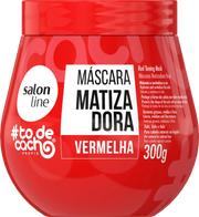 Salon Line TODECACHO Máscara Matizadora Vermelha 300g - Ilha dos cosméticos