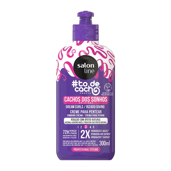 Salon Line todecacho Cachos dos Sonhos Creme de Pentear 300ml - Ilha dos cosméticos