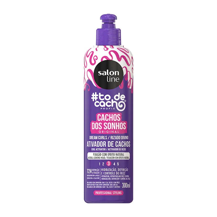 Salon Line todecacho Cachos dos Sonhos Ativador de Cachos300ml - Ilha dos cosméticos