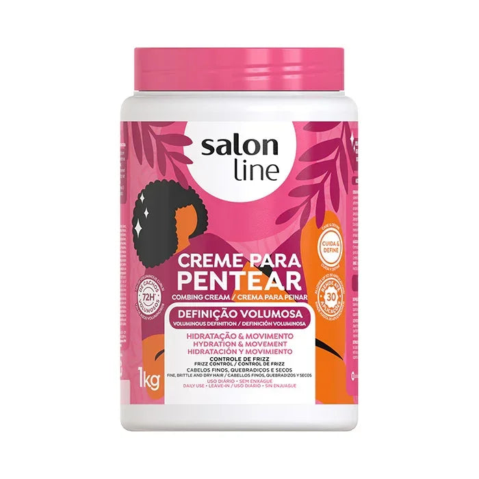 Salon Line Definição Volumosa Creme para Pentear 1kg - Ilha dos cosméticos