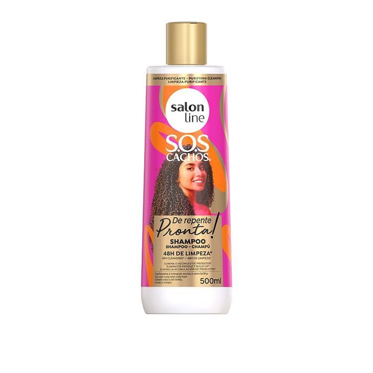 Salon Line S.O.S Cachos de Repente Pronta Shampoo 500ml - Ilha dos cosméticos