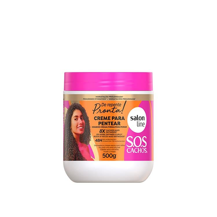 Salon Line S.O.S Cachos de Repente Pronta Creme de Pentear 500g - Ilha dos cosméticos