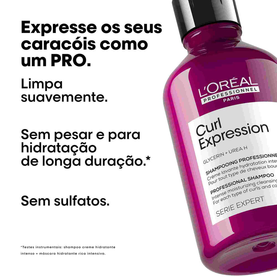 Curl Expression Shampoo em Creme — ativos