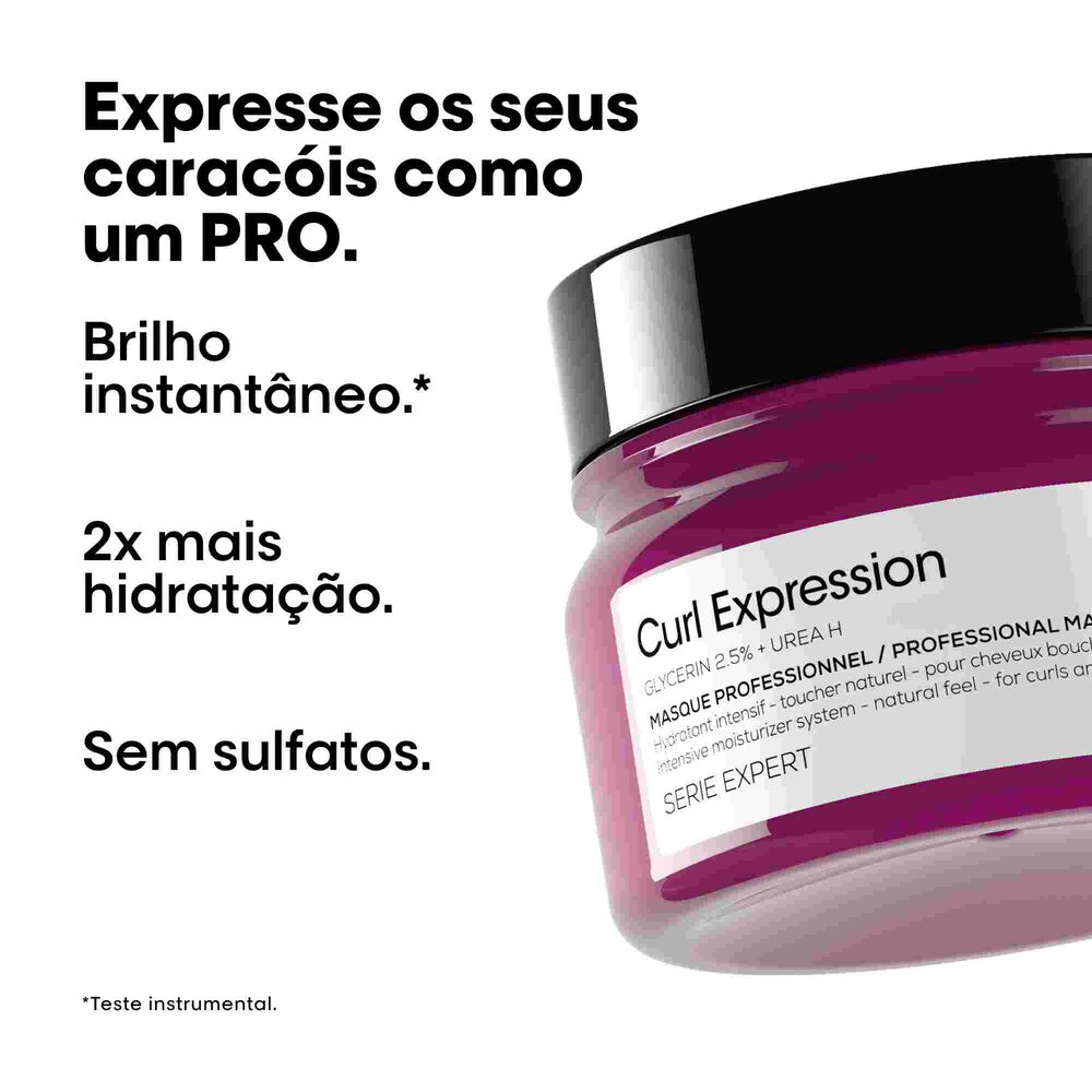 Curl Expression Máscara Hidratante — ativos