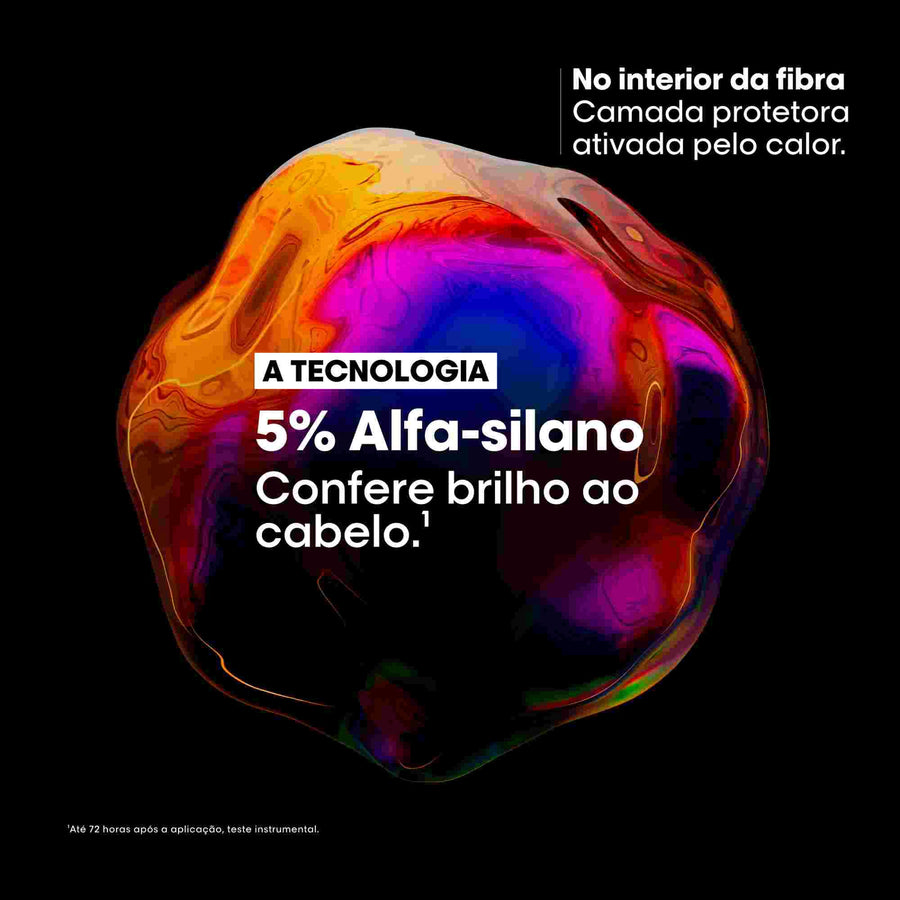 Ativo da fórmula L'Oréal Professionnel Vitamino Color Spectrum: 5% de alfa-silano