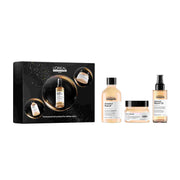 L'Oréal Professionnel Absolut Repair Pack Natal Trio com Óleo 10 em 1, caixa de Natal com os produtos