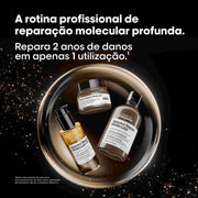 L'Oréal Professionnel Absolut Repair Molecular shampoo, máscara e óleo, que repara 2 anos de danos