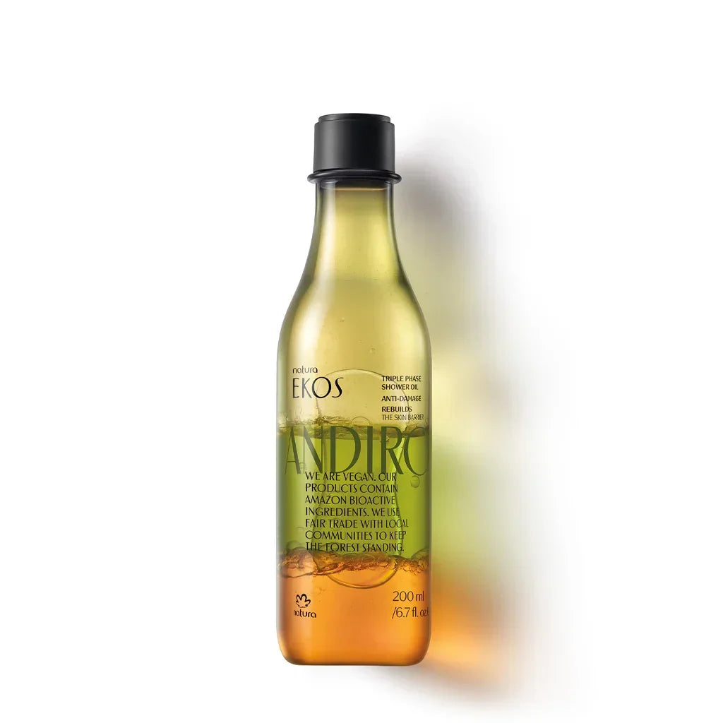 Natura Ekos Andiroba Óleo de Duche Trifásico 200ml - Ilha dos cosméticos