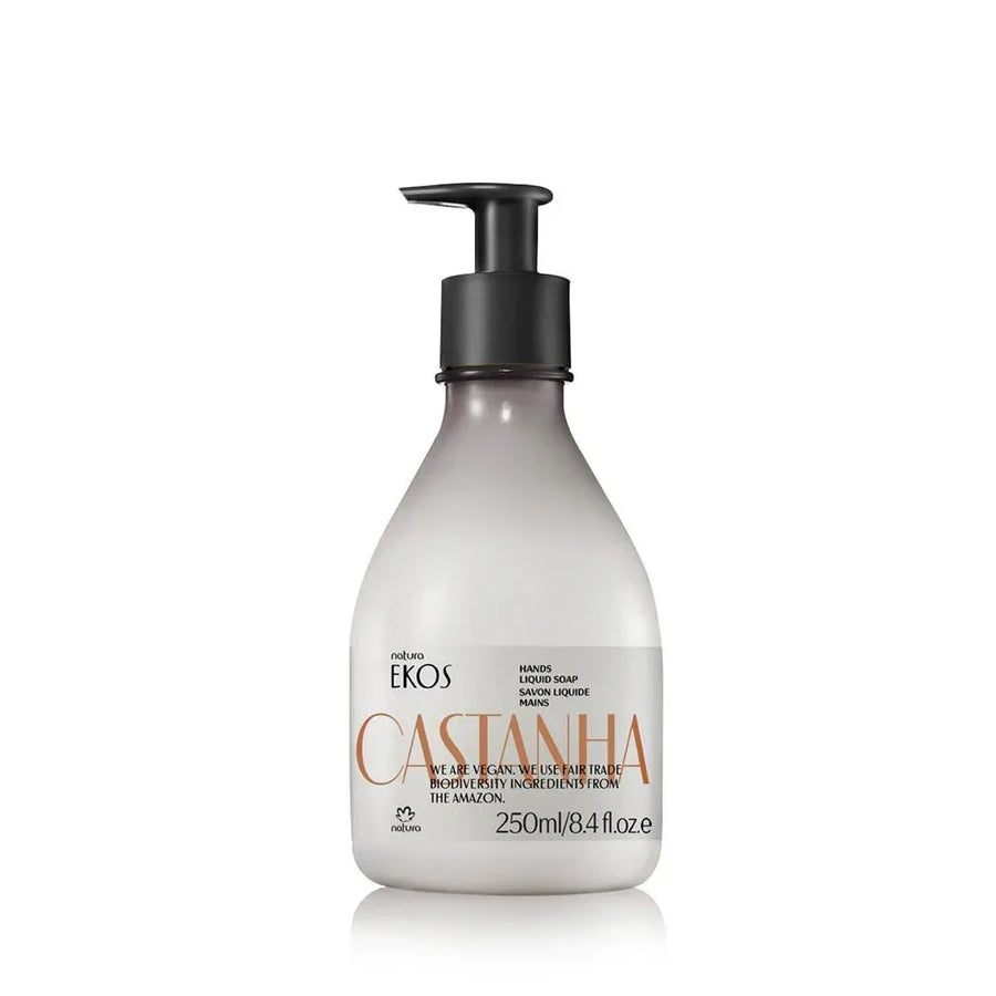 Natura Ekos Castanha Sabonete Líquido Para As Mãos 250ml - Ilha dos cosméticos